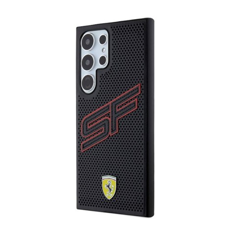Ferrari Big SF Perforated - Etui Samsung Galaxy S24 Ultra (czarny) Ferrari Big SF Perforated - Etui Samsung Galaxy S24 Ultra (czarny)