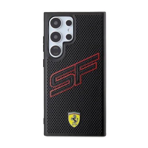 Ferrari Big SF Perforated - Etui Samsung Galaxy S24 Ultra (czarny) Ferrari Big SF Perforated - Etui Samsung Galaxy S24 Ultra (czarny)