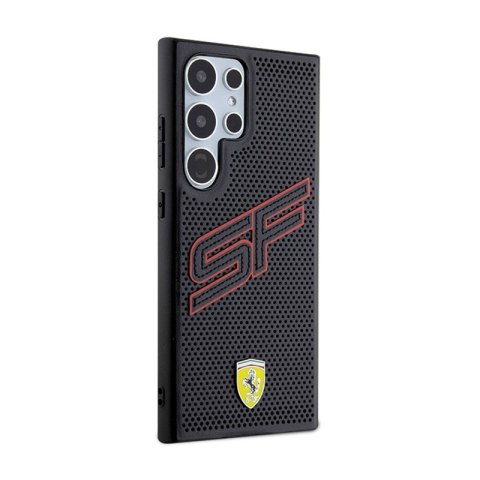 Ferrari Big SF Perforated - Etui Samsung Galaxy S24 Ultra (czarny) Ferrari Big SF Perforated - Etui Samsung Galaxy S24 Ultra (czarny)