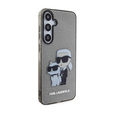 Karl Lagerfeld IML Glitter Karl & Choupette - Etui Samsung Galaxy S24 (czarny) Karl Lagerfeld IML Glitter Karl & Choupette - Etui Samsung Galaxy S24 (czarny)