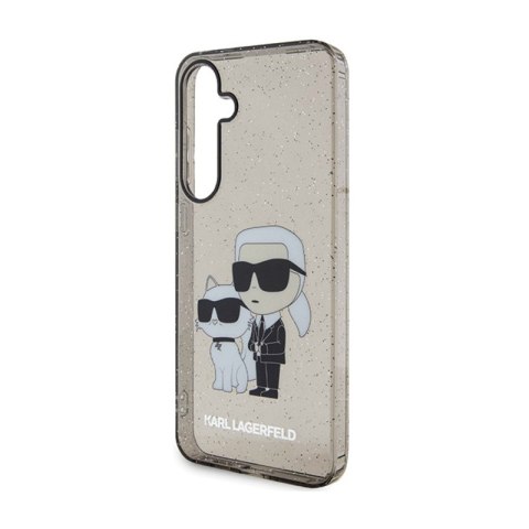 Karl Lagerfeld IML Glitter Karl & Choupette - Etui Samsung Galaxy S24 (czarny) Karl Lagerfeld IML Glitter Karl & Choupette - Etui Samsung Galaxy S24 (czarny)