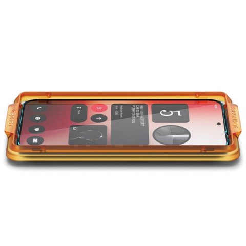 Spigen Alm Glas.TR 2-Pack - Szkło hartowane do Nothing Phone 2a / 2a Plus (2 szt.) (Przezroczysty) Spigen Alm Glas.TR 2-Pack - Szkło hartowane do Nothing Phone 2a / 2a Plus (2 szt.) (Przezroczysty)