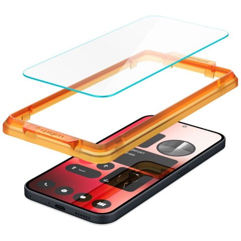 Spigen Alm Glas.TR 2-Pack - Szkło hartowane do Nothing Phone 2a / 2a Plus (2 szt.) (Przezroczysty) Spigen Alm Glas.TR 2-Pack - Szkło hartowane do Nothing Phone 2a / 2a Plus (2 szt.) (Przezroczysty)