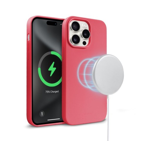 Crong Color Cover Magnetic - Etui iPhone 15 Pro Max MagSafe (różowy) Crong Color Cover Magnetic - Etui iPhone 15 Pro Max MagSafe (różowy)