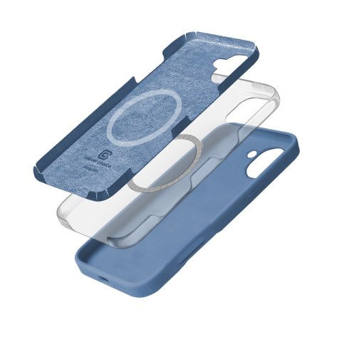 Crong Color Cover Magnetic - Etui iPhone 16 MagSafe (niebieski) Crong Color Cover Magnetic - Etui iPhone 16 MagSafe (niebieski)