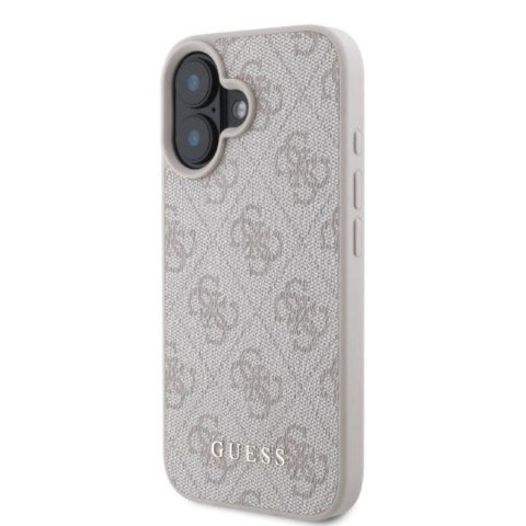 Guess 4G Classic - Etui iPhone 16 (różowy) Guess 4G Classic - Etui iPhone 16 (różowy)