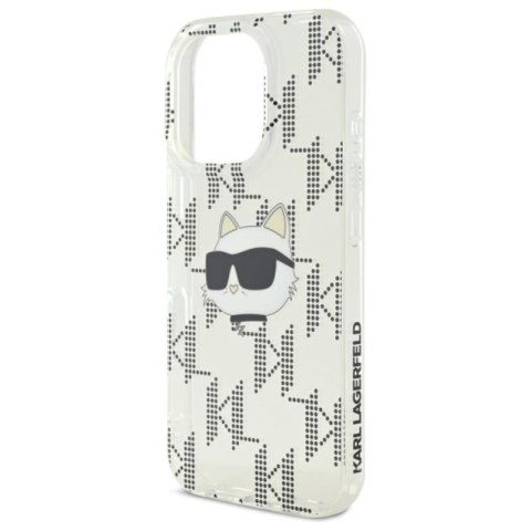 Karl Lagerfeld IML Choupette Head Electroplated - Etui iPhone 16 Pro (przezroczysty) Karl Lagerfeld IML Choupette Head Electroplated - Etui iPhone 16 Pro (przezroczysty)