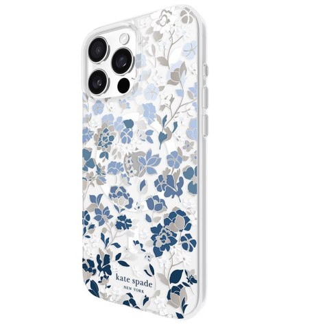 Kate Spade New York Protective Gems MagSafe - Etui iPhone 16 Pro Max (Flowerbed Blue) Kate Spade New York Protective Gems MagSafe - Etui iPhone 16 Pro Max (Flowerbed Blue)