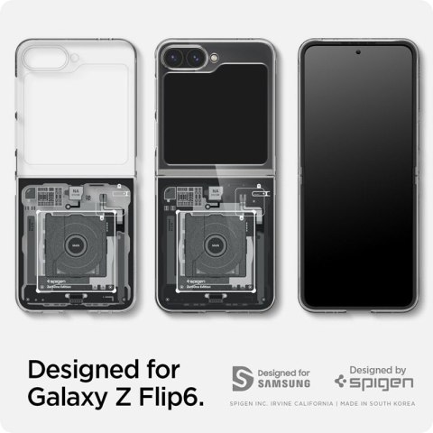 Spigen Airskin - Etui do Samsung Galaxy Z Flip 6 (Zero One) Spigen Airskin - Etui do Samsung Galaxy Z Flip 6 (Zero One)