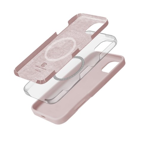 Crong Color Cover Magnetic - Etui iPhone 16 Pro MagSafe (piaskowy róż) Crong Color Cover Magnetic - Etui iPhone 16 Pro MagSafe (piaskowy róż)