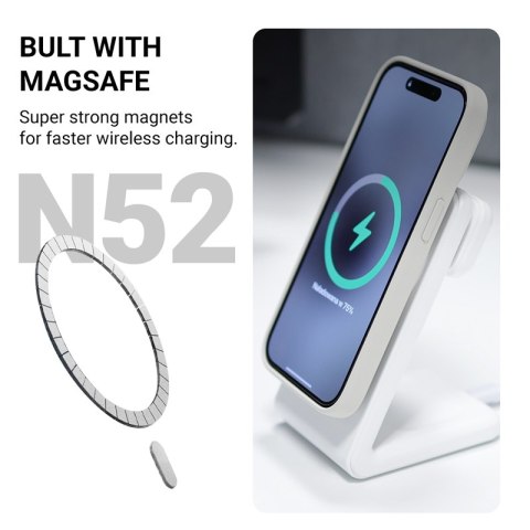 Crong Color Cover Magnetic - Etui iPhone 16 Pro MagSafe (piaskowy róż) Crong Color Cover Magnetic - Etui iPhone 16 Pro MagSafe (piaskowy róż)