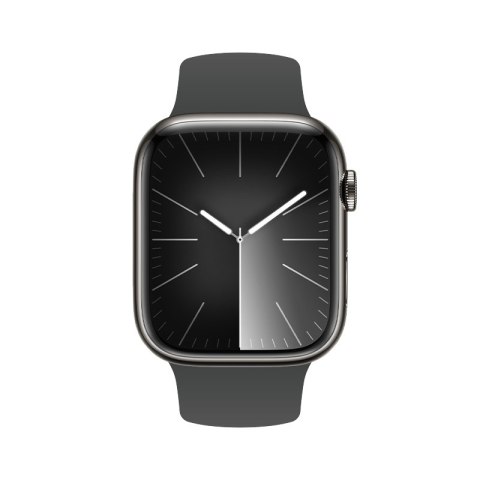 Crong Liquid - Pasek do Apple Watch 44/45/46/49 mm (grafitowy) Crong Liquid - Pasek do Apple Watch 44/45/46/49 mm (grafitowy)
