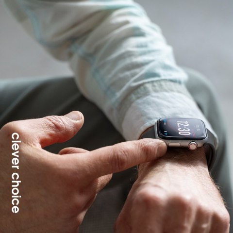Crong Liquid - Pasek do Apple Watch 44/45/46/49 mm (grafitowy) Crong Liquid - Pasek do Apple Watch 44/45/46/49 mm (grafitowy)