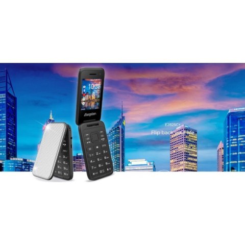 Energizer E282SC+ - Telefon 512MB RAM 4GB 2,8" 4G LTE Dual SIM EU/UK (Czarny) Energizer E282SC+ - Telefon 512MB RAM 4GB 2,8" 4G LTE Dual SIM EU/UK (Czarny)