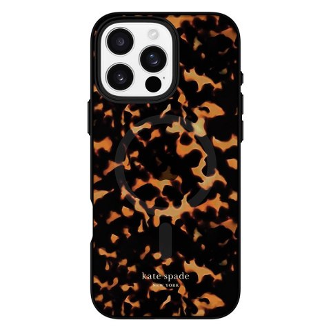 Kate Spade New York Protective MagSafe - Etui iPhone 16 Pro Max (Tortoise) Kate Spade New York Protective MagSafe - Etui iPhone 16 Pro Max (Tortoise)