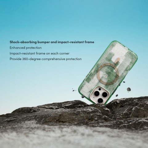 Moshi iGlaze MagSafe - Etui iPhone 16 Pro (Sunlit Green) Moshi iGlaze MagSafe - Etui iPhone 16 Pro (Sunlit Green)