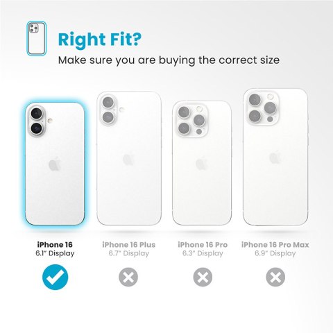 Speck Presidio Perfect-Clear - Etui iPhone 16 (Clear) Speck Presidio Perfect-Clear - Etui iPhone 16 (Clear)