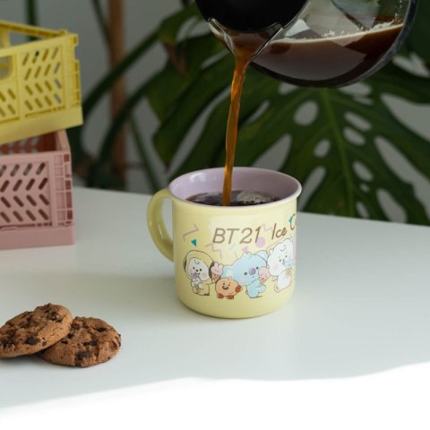 BT21 - Kubek ceramiczny 380 ml z kolekcji Ice Cream BT21 - Kubek ceramiczny 380 ml z kolekcji Ice Cream