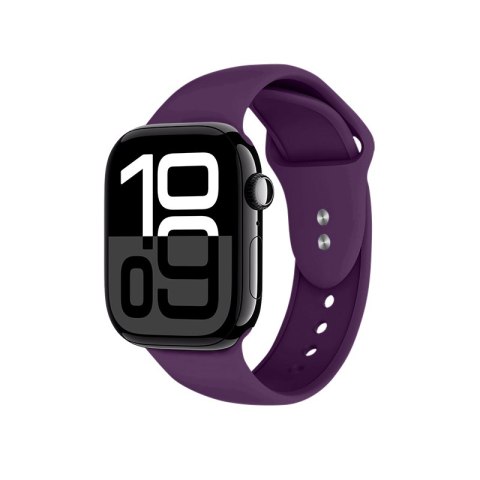 Crong Liquid - Pasek do Apple Watch 44/45/46/49 mm (śliwkowy) Crong Liquid - Pasek do Apple Watch 44/45/46/49 mm (śliwkowy)