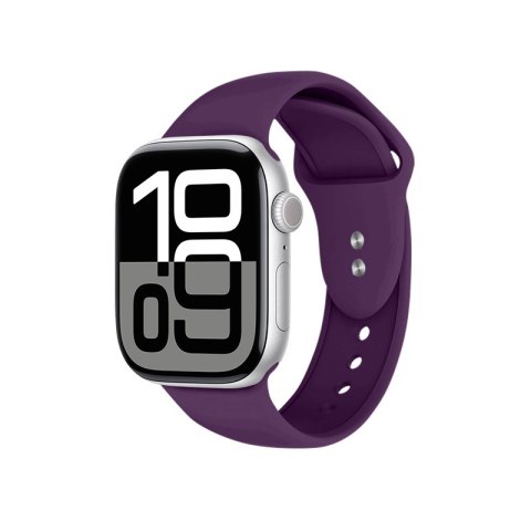 Crong Liquid - Pasek do Apple Watch 44/45/46/49 mm (śliwkowy) Crong Liquid - Pasek do Apple Watch 44/45/46/49 mm (śliwkowy)