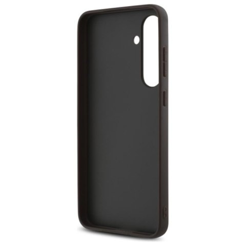 Guess 4G Big Metal Logo - Etui Samsung Galaxy S24 FE (brązowy) Guess 4G Big Metal Logo - Etui Samsung Galaxy S24 FE (brązowy)