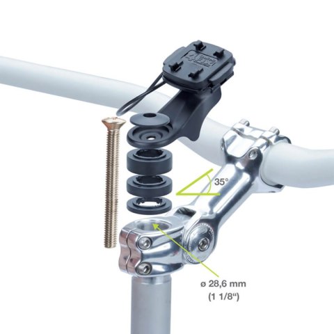 IGrip Universal Biker Stem Splashbox - Uniwersalny uchwyt rowerowy do smartfonów IGrip Universal Biker Stem Splashbox - Uniwersalny uchwyt rowerowy do smartfonów