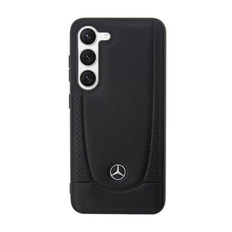 Mercedes Leather Urban Line - Etui Samsung Galaxy S23 FE (czarny) Mercedes Leather Urban Line - Etui Samsung Galaxy S23 FE (czarny)