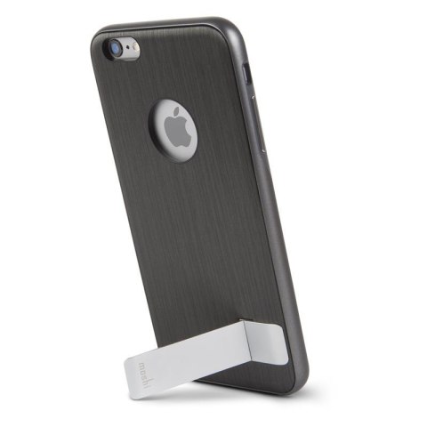 Moshi iGlaze Kameleon - Etui hardshell z podstawką iPhone 6s Plus / iPhone 6 Plus (Steel Black) Moshi iGlaze Kameleon - Etui hardshell z podstawką iPhone 6s Plus / iPhone 6 Plus (Steel Black)