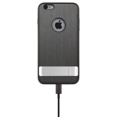 Moshi iGlaze Kameleon - Etui hardshell z podstawką iPhone 6s Plus / iPhone 6 Plus (Steel Black) Moshi iGlaze Kameleon - Etui hardshell z podstawką iPhone 6s Plus / iPhone 6 Plus (Steel Black)