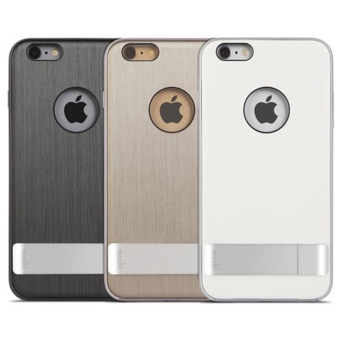 Moshi iGlaze Kameleon - Etui hardshell z podstawką iPhone 6s Plus / iPhone 6 Plus (Steel Black) Moshi iGlaze Kameleon - Etui hardshell z podstawką iPhone 6s Plus / iPhone 6 Plus (Steel Black)
