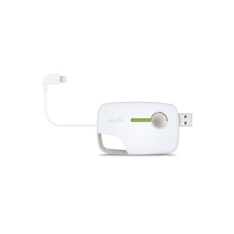 Moshi Xync Lightning - Wielofunkcyjny brelok do ładowania i synchronizacji (biały) Moshi Xync Lightning - Wielofunkcyjny brelok do ładowania i synchronizacji (biały)