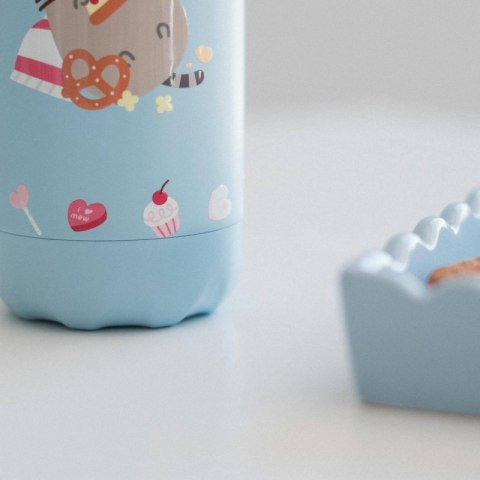 Pusheen - Butelka termiczna ze stali nierdzewnej z kolekcji Purrfect Love 260 ml Pusheen - Butelka termiczna ze stali nierdzewnej z kolekcji Purrfect Love 260 ml