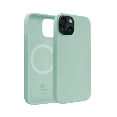 Crong Color Cover Magnetic - Etui iPhone 15 MagSafe (miętowy) Crong Color Cover Magnetic - Etui iPhone 15 MagSafe (miętowy)