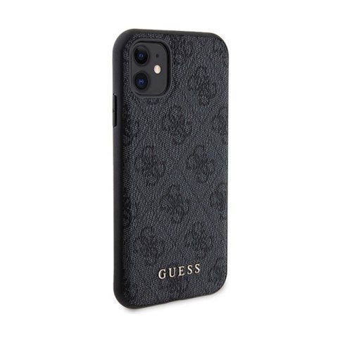 Guess Bundle Pack MagSafe 4G Metal Gold Logo - Zestaw etui + Power Bank 5000mAh MagSafe iPhone 11 (czarny) Guess Bundle Pack MagSafe 4G Metal Gold Logo - Zestaw etui + Power Bank 5000mAh MagSafe iPhone 11 (czarny)