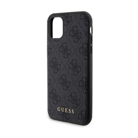 Guess Bundle Pack MagSafe 4G Metal Gold Logo - Zestaw etui + Power Bank 5000mAh MagSafe iPhone 11 (czarny) Guess Bundle Pack MagSafe 4G Metal Gold Logo - Zestaw etui + Power Bank 5000mAh MagSafe iPhone 11 (czarny)