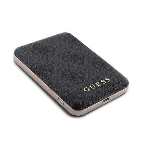 Guess Bundle Pack MagSafe 4G Metal Gold Logo - Zestaw etui + Power Bank 5000mAh MagSafe iPhone 11 (czarny) Guess Bundle Pack MagSafe 4G Metal Gold Logo - Zestaw etui + Power Bank 5000mAh MagSafe iPhone 11 (czarny)