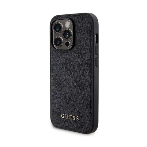 Guess Bundle Pack MagSafe 4G Metal Gold Logo - Zestaw etui + Power Bank 5000mAh MagSafe iPhone 13 Pro Max (czarny) Guess Bundle Pack MagSafe 4G Metal Gold Logo - Zestaw etui + Power Bank 5000mAh MagSafe iPhone 13 Pro Max (czarny)