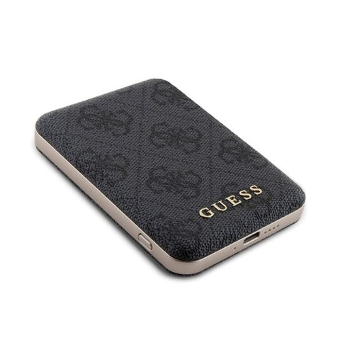 Guess Bundle Pack MagSafe 4G Metal Gold Logo - Zestaw etui + Power Bank 5000mAh MagSafe iPhone 13 Pro Max (czarny) Guess Bundle Pack MagSafe 4G Metal Gold Logo - Zestaw etui + Power Bank 5000mAh MagSafe iPhone 13 Pro Max (czarny)