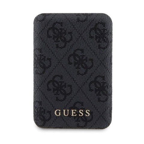 Guess Bundle Pack MagSafe 4G Metal Gold Logo - Zestaw etui + Power Bank 5000mAh MagSafe iPhone 14 Pro (czarny) Guess Bundle Pack MagSafe 4G Metal Gold Logo - Zestaw etui + Power Bank 5000mAh MagSafe iPhone 14 Pro (czarny)