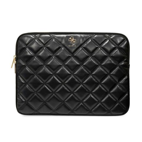 Guess Quilted 4G Sleeve - Etui na notebooka 15" / 16" (czarny) Guess Quilted 4G Sleeve - Etui na notebooka 15" / 16" (czarny)