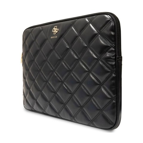 Guess Quilted 4G Sleeve - Etui na notebooka 15" / 16" (czarny) Guess Quilted 4G Sleeve - Etui na notebooka 15" / 16" (czarny)