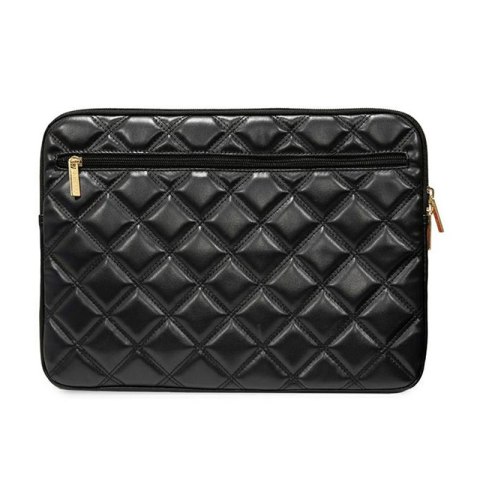 Guess Quilted 4G Sleeve - Etui na notebooka 15" / 16" (czarny) Guess Quilted 4G Sleeve - Etui na notebooka 15" / 16" (czarny)