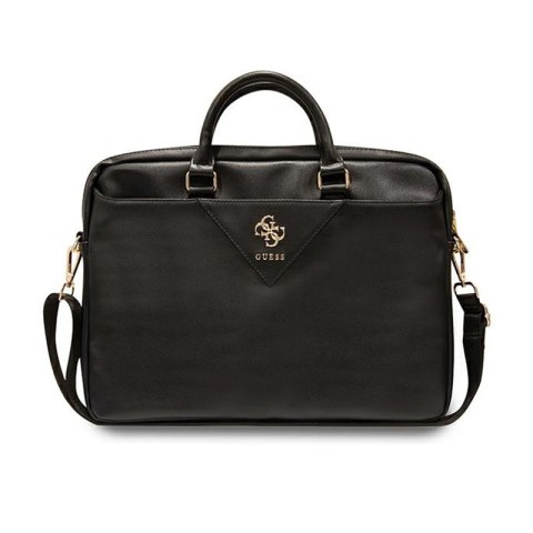 Guess Triangle 4G Computer Bag - Torba na notebooka 15" / 16" (czarny) Guess Triangle 4G Computer Bag - Torba na notebooka 15" / 16" (czarny)