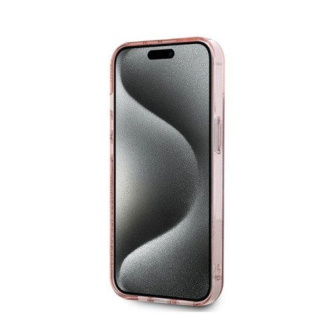 Karl Lagerfeld IML Choupette Head & Monogram - Etui iPhone 15 / 14 / 13 (różowy) Karl Lagerfeld IML Choupette Head & Monogram - Etui iPhone 15 / 14 / 13 (różowy)