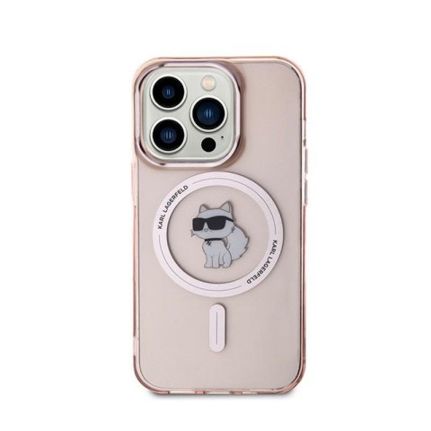 Karl Lagerfeld IML Choupette MagSafe - Etui iPhone 14 Pro (różowy) Karl Lagerfeld IML Choupette MagSafe - Etui iPhone 14 Pro (różowy)