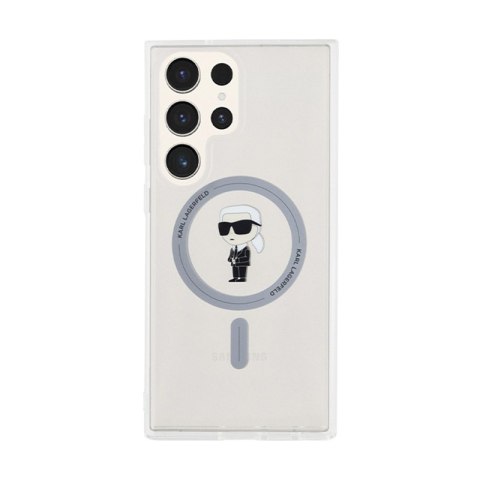 Karl Lagerfeld IML Ikonik MagSafe - Etui Samsung Galaxy S24 Ultra (przezroczysty) Karl Lagerfeld IML Ikonik MagSafe - Etui Samsung Galaxy S24 Ultra (przezroczysty)