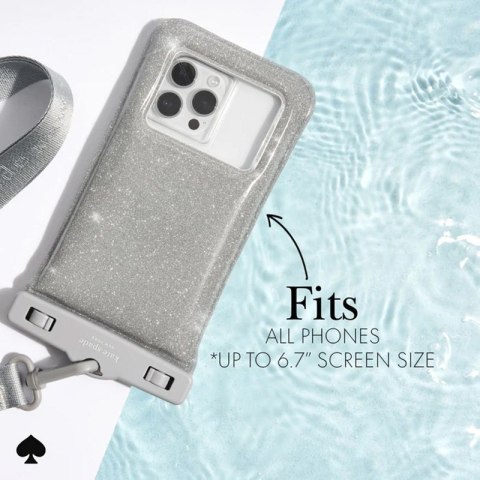 Kate Spade New York Waterproof Floating Pouch - Etui wodoodporne do smartfonów do 6.7" (That Sparkle) Kate Spade New York Waterproof Floating Pouch - Etui wodoodporne do smartfonów do 6.7" (That Sparkle)