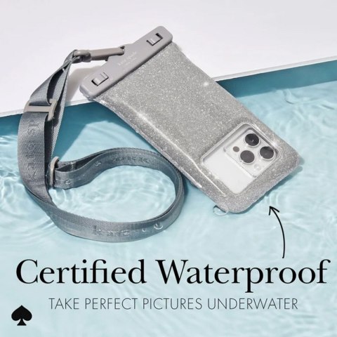 Kate Spade New York Waterproof Floating Pouch - Etui wodoodporne do smartfonów do 6.7" (That Sparkle) Kate Spade New York Waterproof Floating Pouch - Etui wodoodporne do smartfonów do 6.7" (That Sparkle)