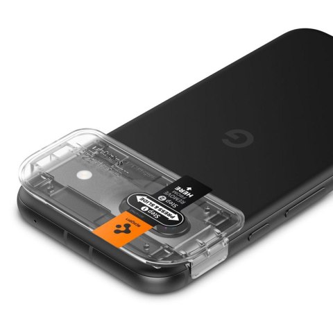 Spigen Optik.TR EZ Fit Camera Lens Protector 2-Pack - Szkło ochronne na obiektyw do Google Pixel 8A (2 szt) (Czarny) Spigen Optik.TR EZ Fit Camera Lens Protector 2-Pack - Szkło ochronne na obiektyw do Google Pixel 8A (2 szt) (Czarny)
