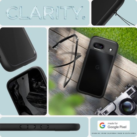 Spigen Ultra Hybrid - Etui do Google Pixel 8A (Matte Black) Spigen Ultra Hybrid - Etui do Google Pixel 8A (Matte Black)